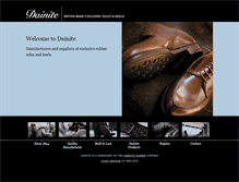 Tablet Screenshot of dainite.com